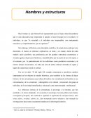 Los Hombres y las Estructuras