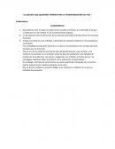 El docente que queremos formar para la transformación de país