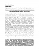 La interdependencia en las relaciones internacionales