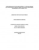 CARACTERIZACION DE LOS FACTORES DE RIESGO Y LA TIPOLOGIA FAMILIAR DE LA POBLACION DE 0-5 AÑOS