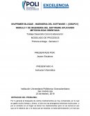 TRABAJO MODELADO DE PROCESOS - PRIMER BLOQUE INGENIERIA DE SOFTWARE