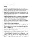 La construcción de la democracia en México