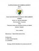 Técnicas de campo para monitoreo de fauna y su habitad