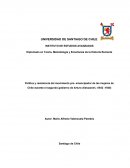 Política y resistencia del movimiento pro- emancipador de las mujeres de Chile durante el segundo gobierno de Arturo Alessandri, (1932 -1938)