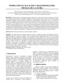 INSPECCION EVALUACION Y DIAGNOSTICO DEL MUELLE DE LA GUIRA