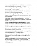 ¿Que es el supuesto jurídico?