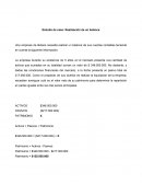 Estudio de caso: Realización de un balance