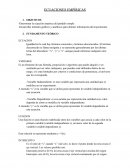 Ecuaciones empíricas