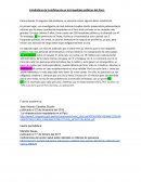 Estadísticas de la deficiencia en los hospitales públicos del Perú