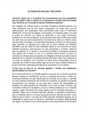 Actividad de analisis y reflexion. Casar la oferta con la demanda en transacciones de importe muy relevante en el mercado de deuda inmobiliaria española