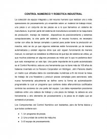 Control Numerico y Robotica Industrial. Página 1
