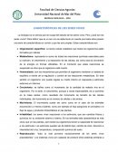 CARACTERÍSTICAS DE LOS SERES VIVOS. ORGANIZACIÓN DE LA VIDA