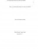 La economía del país influye en los estratos de las familias