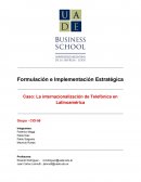 La internacionalización de Telefónica en Latinoamérica