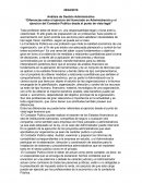 Análisis de Gestión Administrativa “Diferencias entre el ejercicio del licenciado en Administración y el ejercicio del Contador Publico desde el punto de vista legal