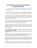 10 habilidades universales que toda persona exitosa debe dominar