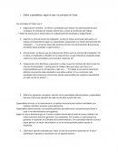 Defina y ejemplifique, según el caso, los principios de Taylor