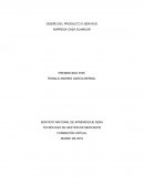 DISEÑO DEL PRODUCTO O SERVICIO EMPRESA CASA GLAMOUR