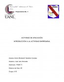 INTRODUCCIÓN A LA ACTIVIDAD EMPRESARIAL