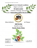 Espacio curricular: Mi huerto escolar