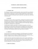 INFORME DE LABORATORIO DE QUÍMICA MANEJO DE EQUIPO DE LABORATORIO