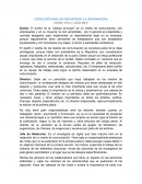 COMO OBTIENEN INFORMACION LOS REPORTEROS LA INFORMACION