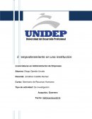 El empoderamiento en una institución