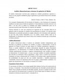 Análisis dimensional para sistemas de agitación de fluidos