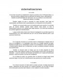 Trabajo sistematizaciones