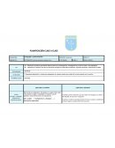 Planificación: lectura, escritura y comunic. oral