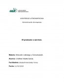 Administración de empresas El producto o servicio