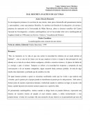 RESUMEN ANALÍTICO DE LECTURAS