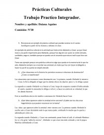 Prácticas Culturales Trabajo Practico Integrador. Página 1