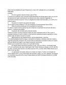 EFECTOS ECONÓMICOS QUE PRODUCE EL SECTOR TURISMO EN LA ECONOMÍA PERUANA