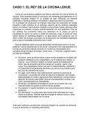 CASO 1: EL REY DE LA COCINA LEKUE