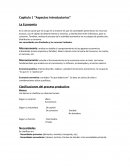 Capitulo 1 "Aspectos Introductorios" La Economia