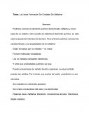 La Llama Formación De Cristales De Naftalina