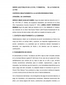 Modelo para realizar una contestacion