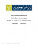 La productividad en las empresas de transporte