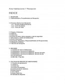 Procedimiento Area Habitaciones Y Recepción hoteles manquehue