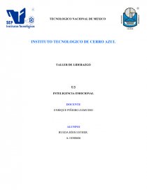 INTELIGENCIA EMOCIONAL. PSICODRAMA. Página 1