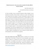 Validación homosocial y crítica al mass media en la película Tinta Roja (2000) de Francisco Lombardi