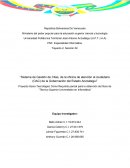 Proyecto Socio-Tecnológico Como Requisito parcial para la obtención del título de “Técnico Superior Universitario en Informática”