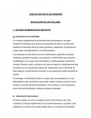CASO DE PROYECTO DE INVERSIÓN INSTALACIÓN DE UNA POLLERÍA