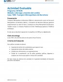 TMB- Transport Metropolitans de Barcelona