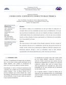 Lab transferencia de calor. Informe de Laboratorio