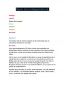 Guion de la independencia