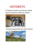 HISTORIETA Rómulo y Remo