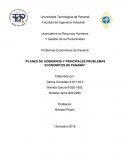 Planes de gobiernos y principales problemas economicos de Panamá