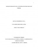 LA ECONOMIA DEL DEPARTAMENTO DE CORDOBA INDICADORES DE POBRESA